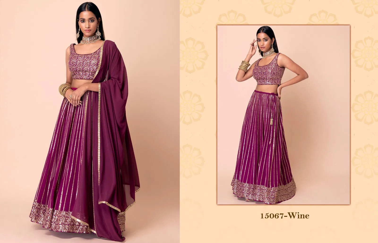 Zeel Clothing Vol 27 Georgette Lehenga Choli Bulk Orders In India